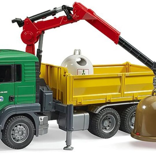 Bruder MAN TGS kiper sa kontejnerima/037536