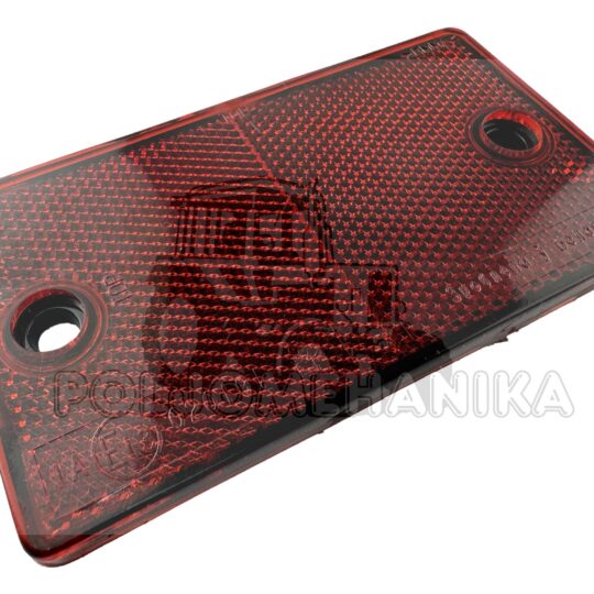 Katadiopter crveni četvrtasti sa rupom