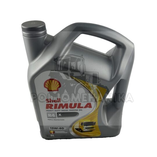 Ulje SHELL RIMULA R4-X 15W40 5/1